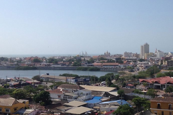 Vista panoramica de Cartagena