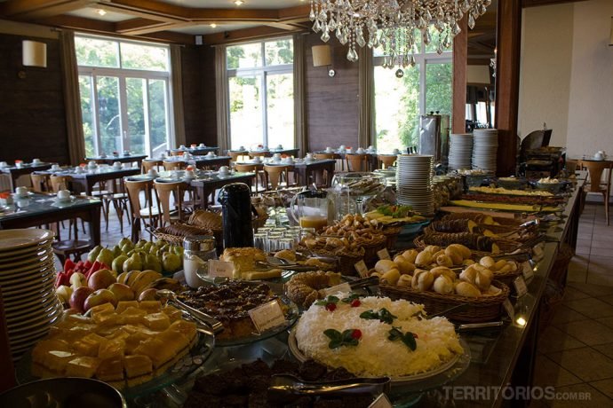 Café da manhã em Gramado