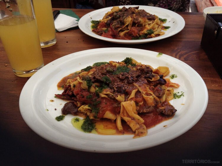 Cozinha saudável no La Fonda