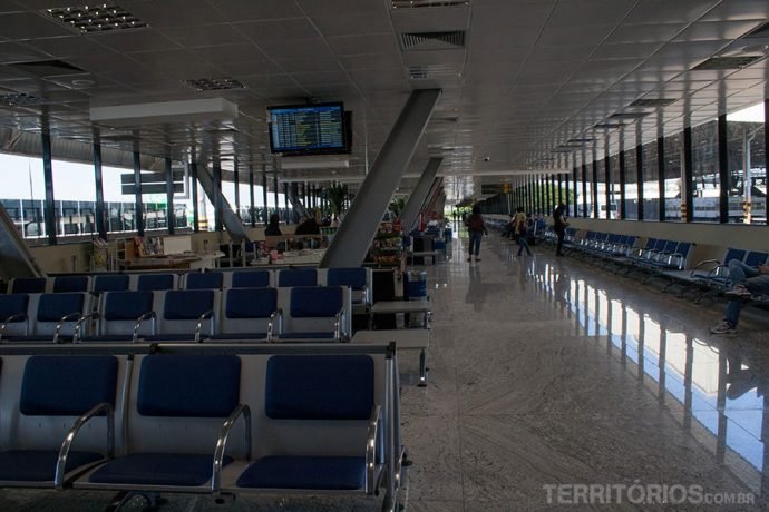 Área de embarque do aeroporto de Viracopos