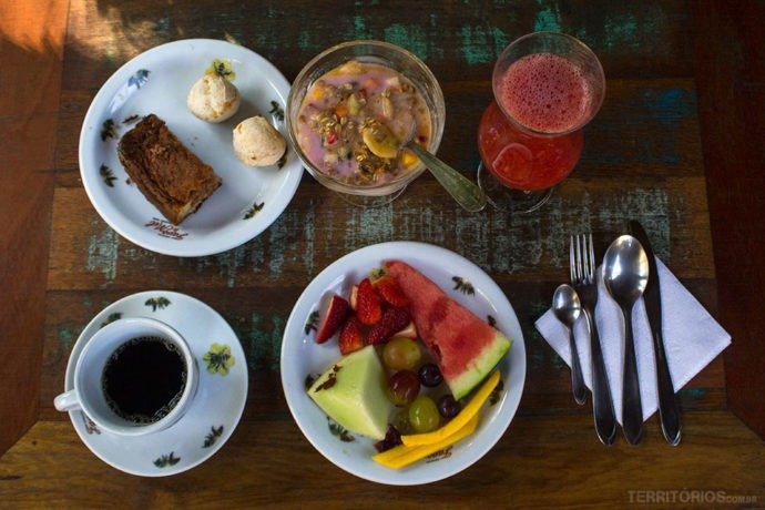 Café da manhã na Favo de Mel