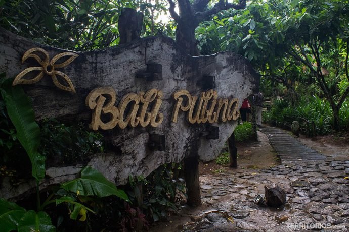 Entrada do Bali Pulina