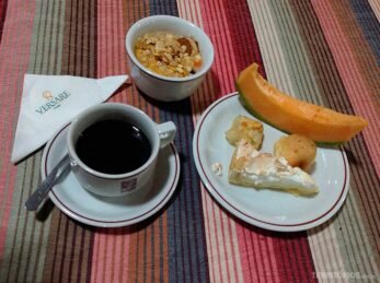 Café da manhã do hotel