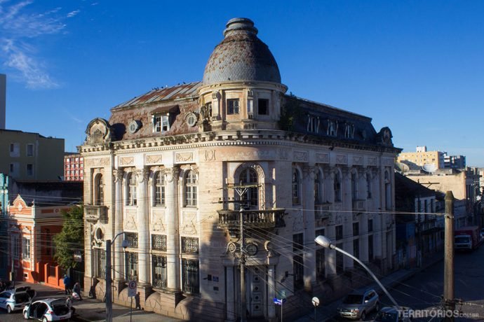 Antigo Prédio do Banco do Brasil (1918) visto do alto