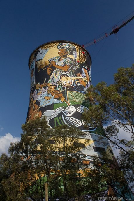 Orlando Towers revitalizada com grafite
