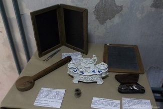 Objetos em exposição no Museu Histórica Barbosa Lessa
