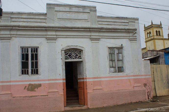Residência do Comendador Moreira Fabiao construída entre 1800 e 1850