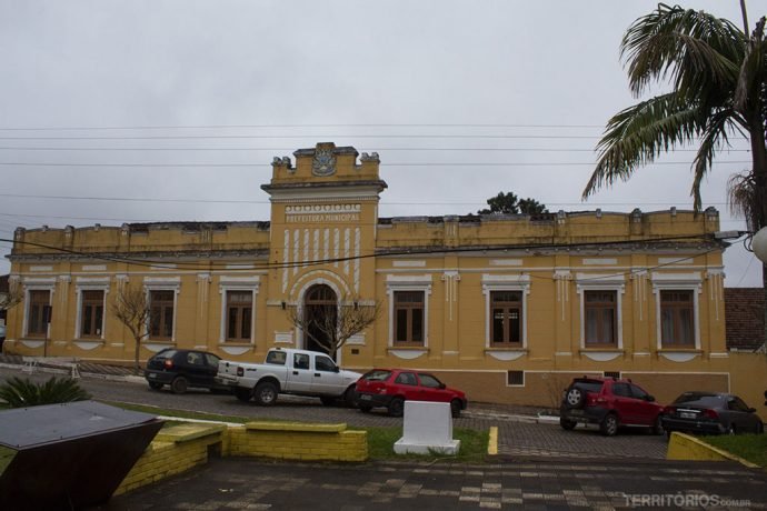 Prefeitura Municipal era a Antiga Casa da Câmara, de 1934