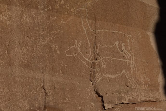 Arte rupestre no Atacama