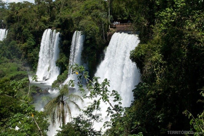 Circuito superior do Parque Nacional del Iguazú