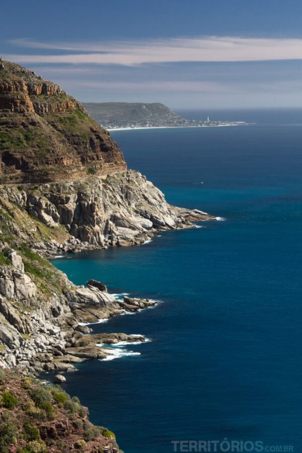 Vista na Chapman’s Peak Drive, Cape Town - África do Sul