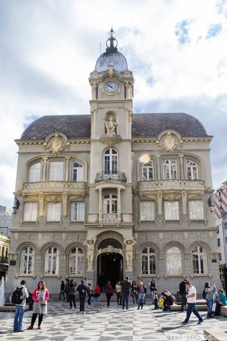 Antiga Prefeitura de Curitiba e hoje centro cultural no Paço da Liberdade