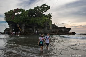 Templo Tanah Lot em Bali