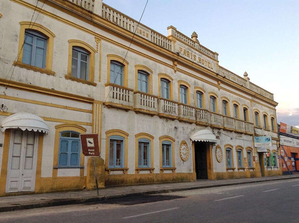 Hotel Paris no porto (foto: Minéia)