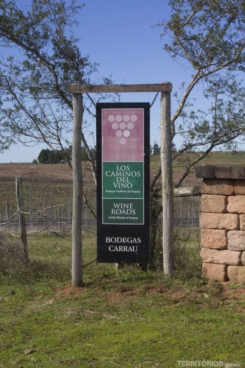 Bodegas Carrau faz parte do Los Caminos del Vino, uma rota com as vinícolas familiares do Uruguai