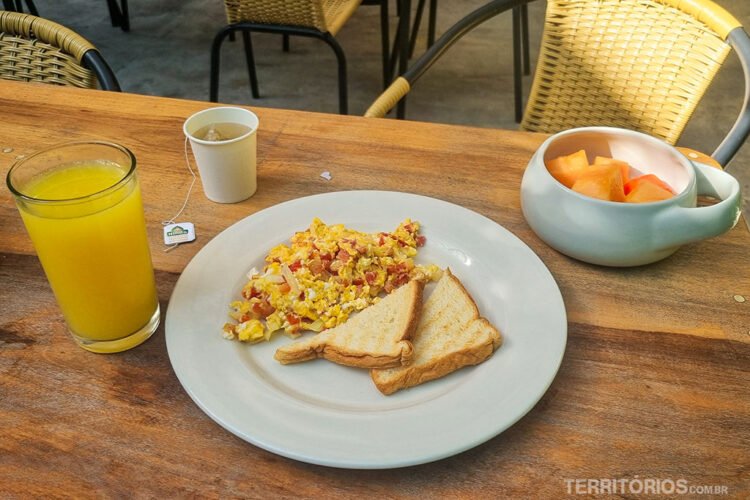Hotel na Colômbia: café da manhã