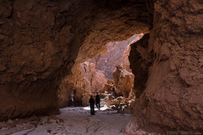 Quebrada de Kari é trilha exclusiva no Atacama