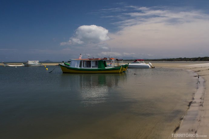 Praia do Istmo, Ilha do Mel, Paranaguá, Paraná - Brasil
