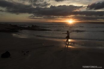 Experimente a noite de Cabo Polonio, pôr do sol