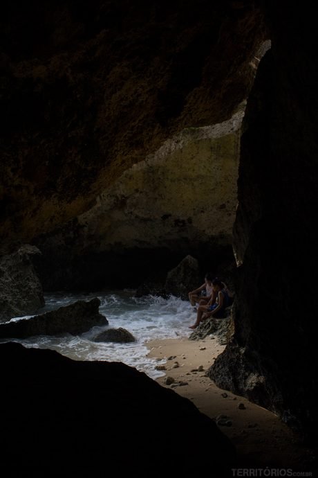Cavernas com acesso ao mar em Blue Point