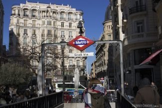 Estação Gran Via em Madri