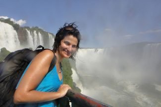 Roberta renova as energias nas Cataratas do Iguaçu - Estado do Paraná