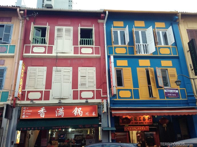 Chinatown no Singapura:roteiro