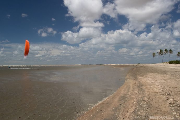 Praias desertas perto de Tutóia