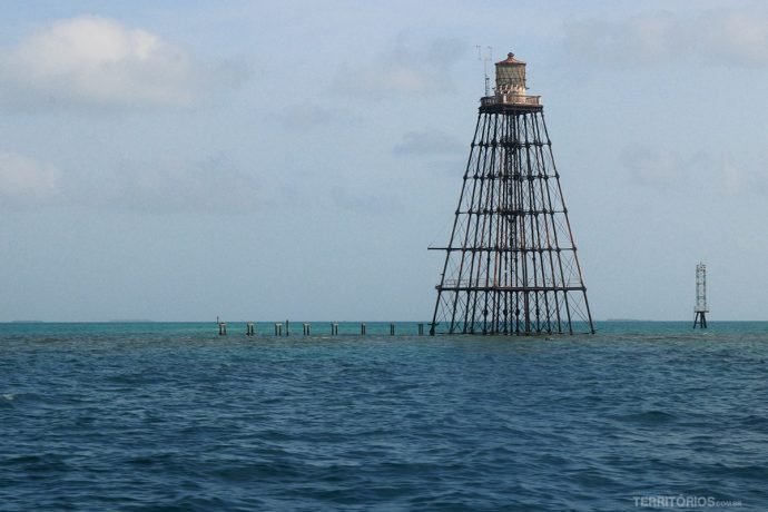 Faróis na Flórida: Sand key Lighthouse