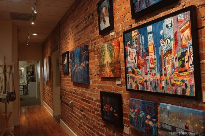 Galeria de arte em New Smyrna Beach