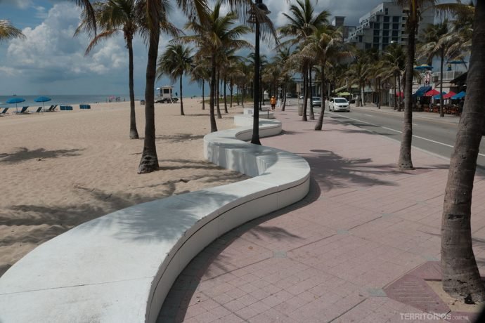 Beach Front Promenade de Fort Lauderdale