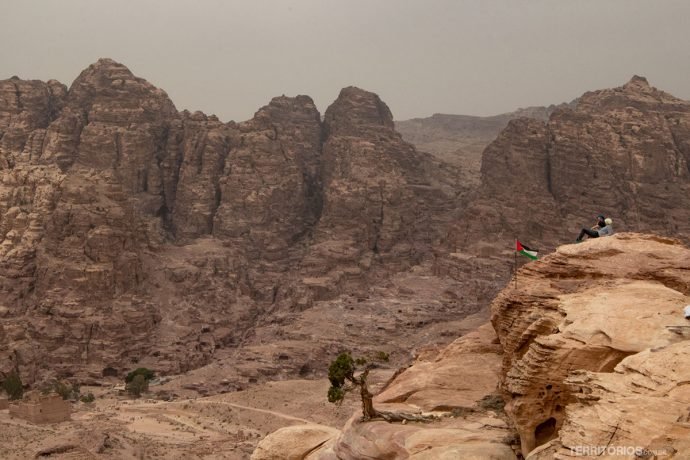 Montanhas ao redor de Petra