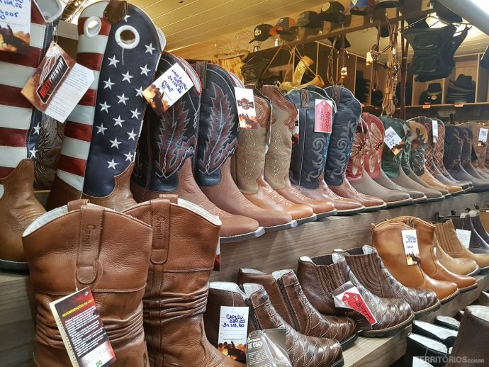 Botas de couro