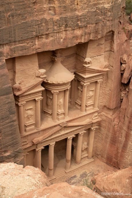 Petra, o atrativo mais visitado na Jordânia