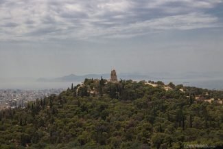 Vista para Monumento de Filopapo