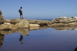 Roberta na África do Sul ilustra o texto melhores lugares para viajar sozinha