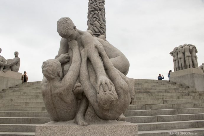 Esculturas no Parque Vigeland