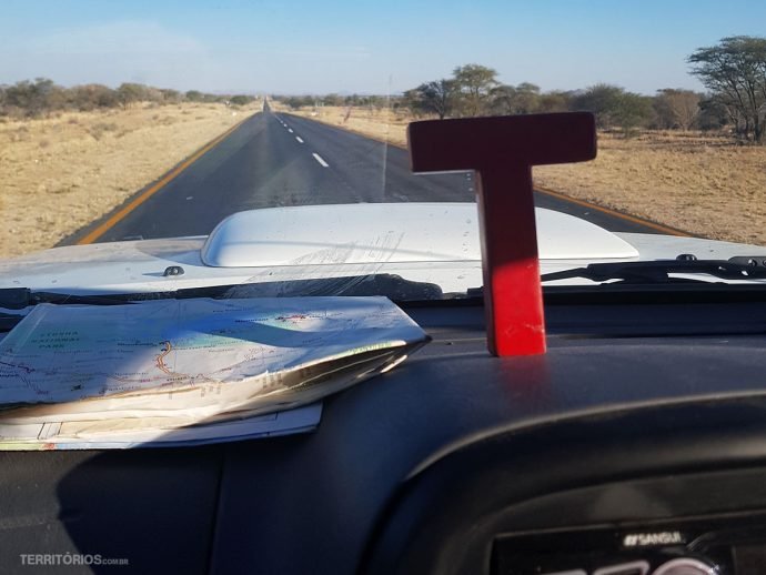 Estrada na Namíbia
