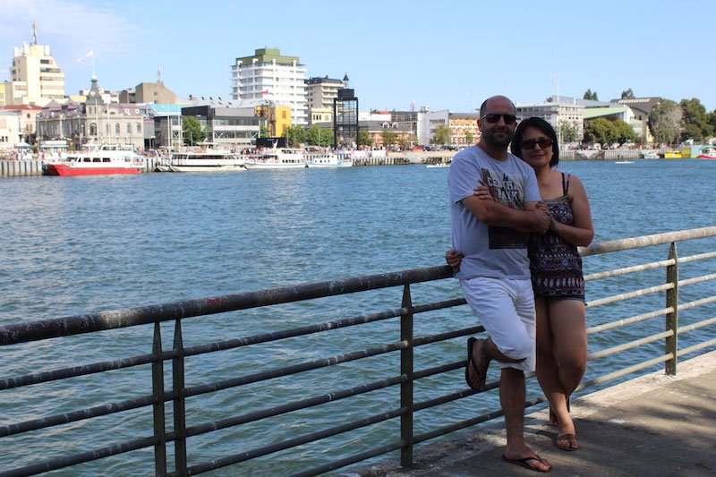 Luciano e Paula no Chile, uma das viagens transformadoras
