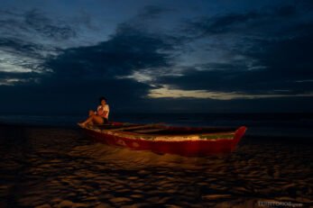 Praia deserta em Camocim