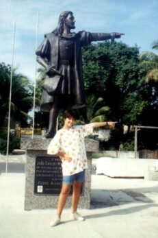 Estátua de Pedro Álvares Cabral em Santa Cruz de Cabrália