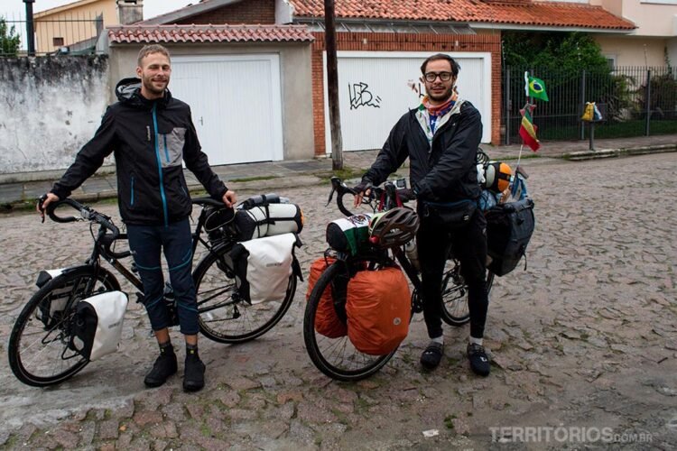 Do Brasil para o Uruguai de bicicleta