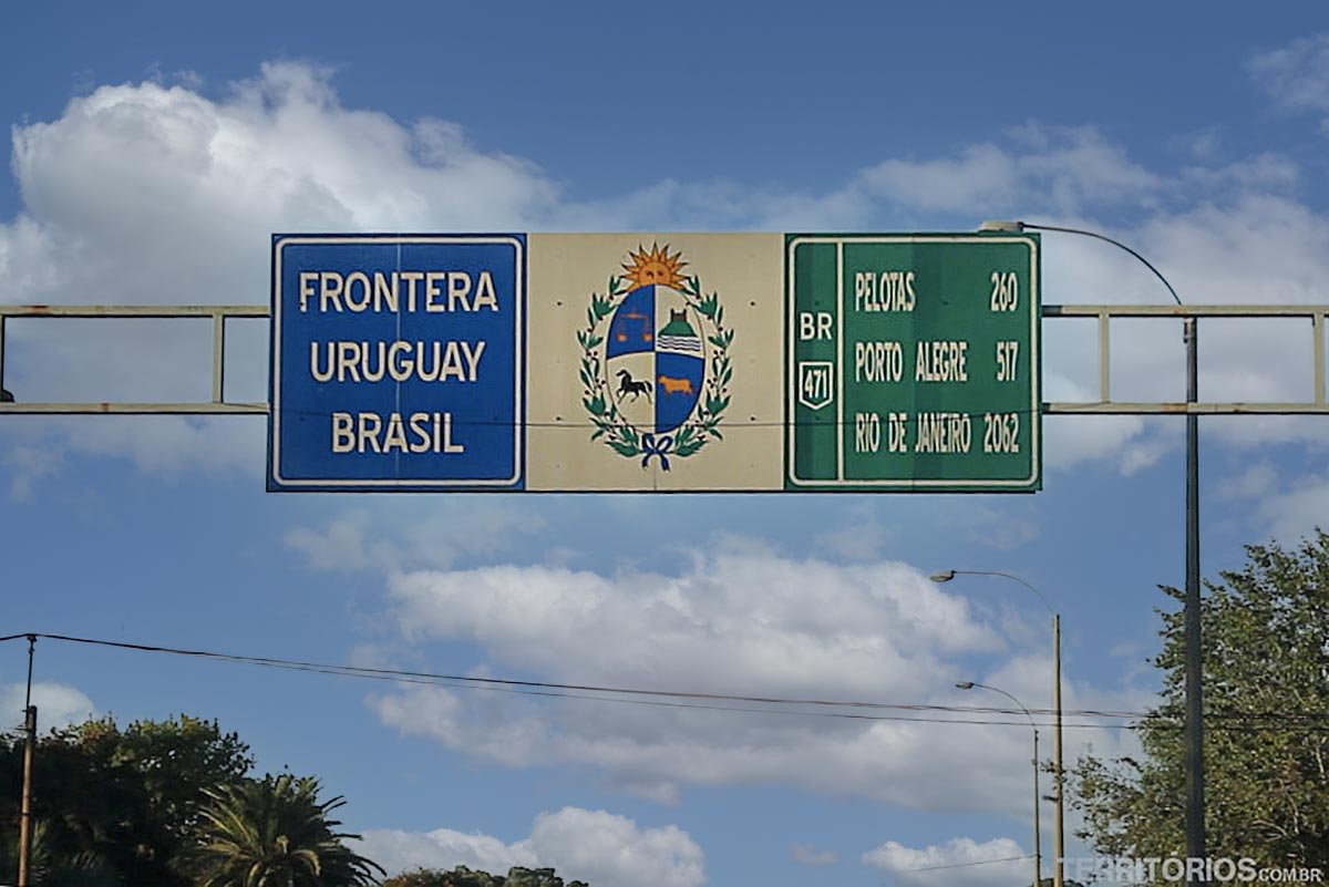 do Brasil para o Uruguai por estradas