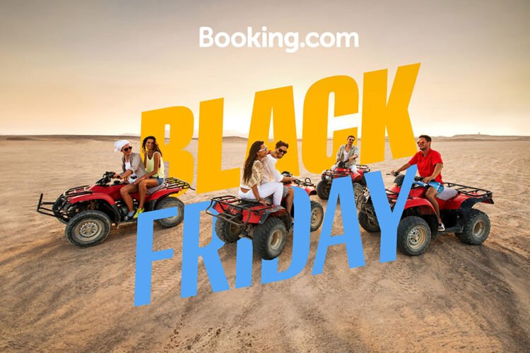 Black Friday na plataforma Booking.com