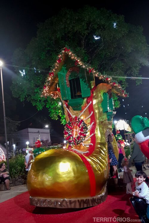 Sonho de Natal na praça