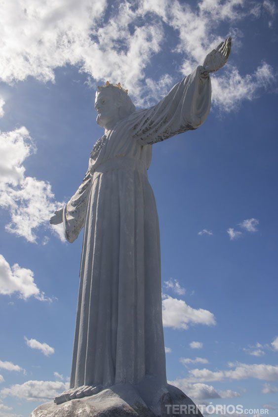 Estátua de Cristo de braços abertos em São Leopoldo