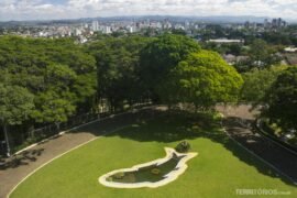 São Leopoldo: onde tudo começou Vista para São Leopoldo do terraço CECREI