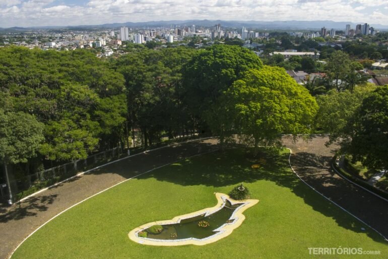 Vista para São Leopoldo do terraço CECREI
