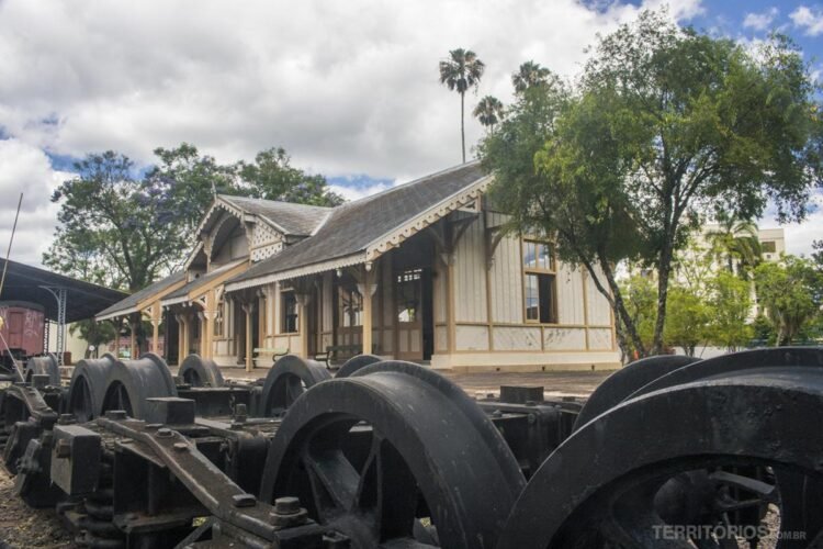 Antiga Estação São Leopoldo virou Museu do Trem