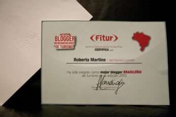 Melhor Blog de Turismo do Brasil segundo Fitur